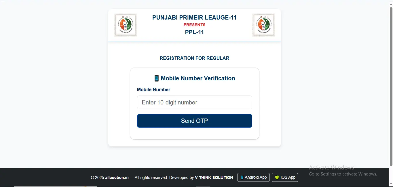 Player Registration